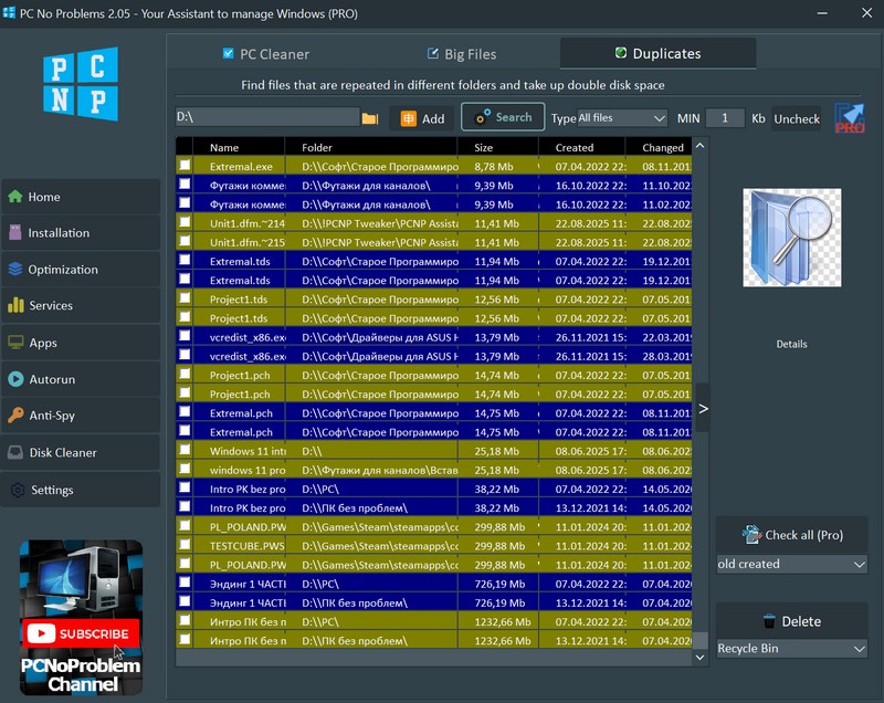 Setting up cache monitoring on a PC No Problems